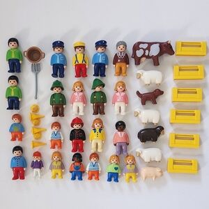 Vintage 1999 Playmobil people lot